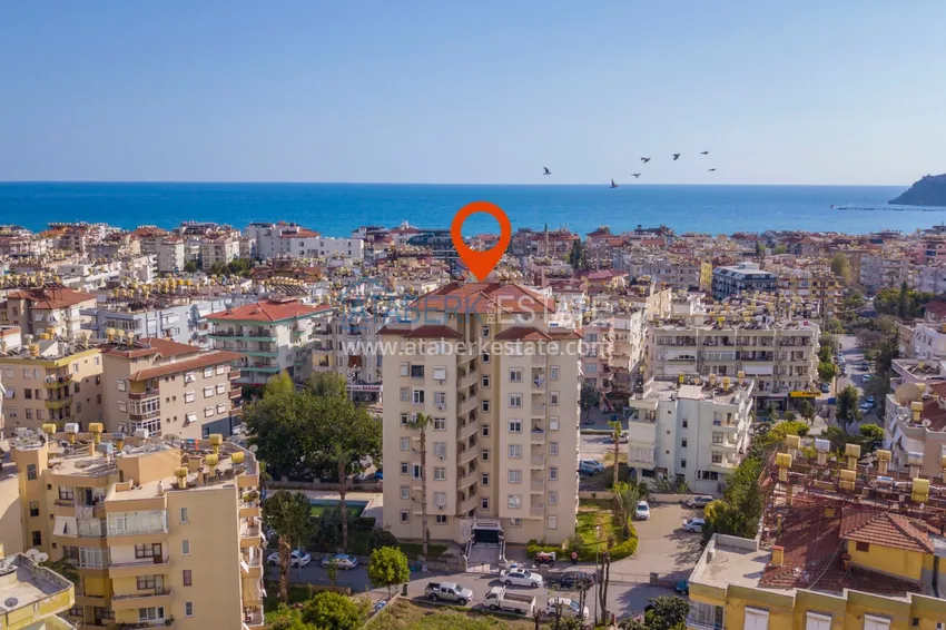 Four-room apartment in the center of Alanya in a modern residence 4 