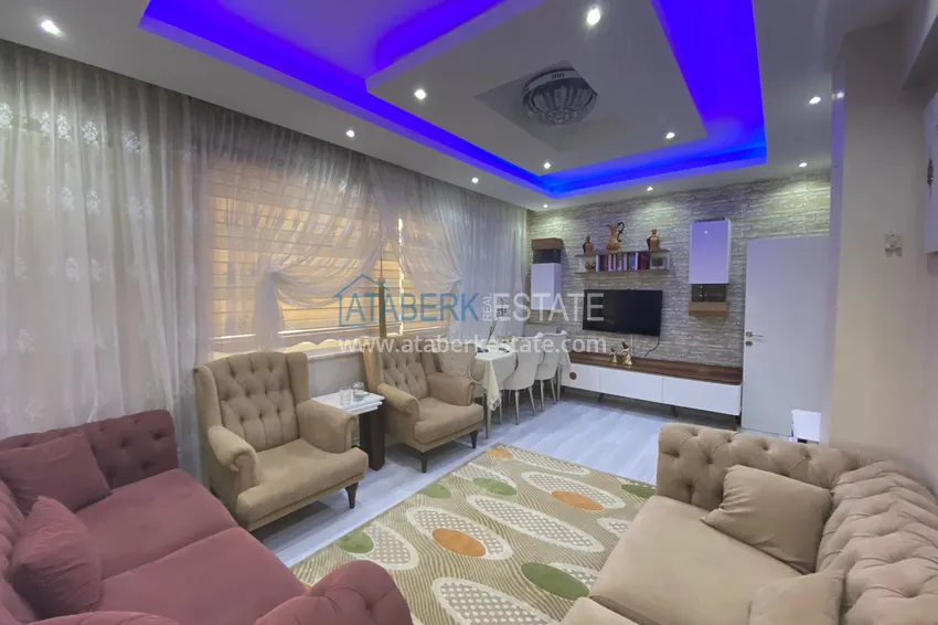 Purchase  Three-room apartment in the center of Alanya in a small residential complex 4 