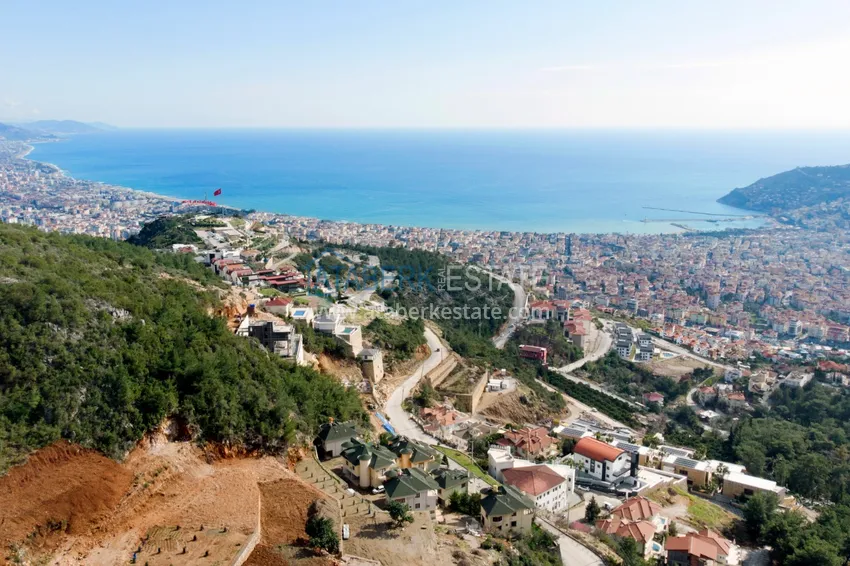 Exclusive project of private luxury villa in Alanya - Bektas 21 