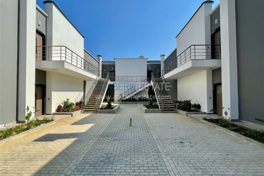 Apartment in Alanya Incekum district with a fine finish in a stylish residence of townhouses 5 