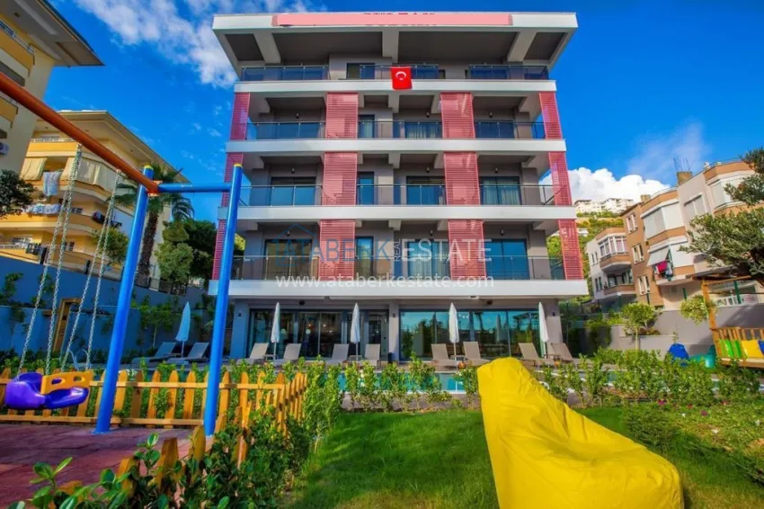 Rent an apartment in Alanya near Cleopatra Beach in a luxury complex 6 