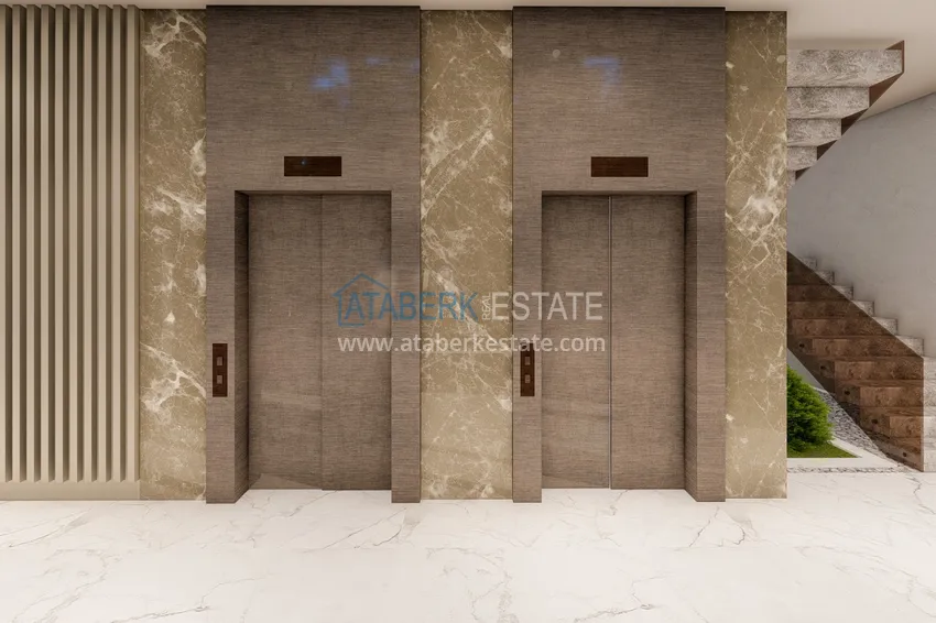 Apartment in Avsallar from an investor in a complex at the final stage of construction 12 