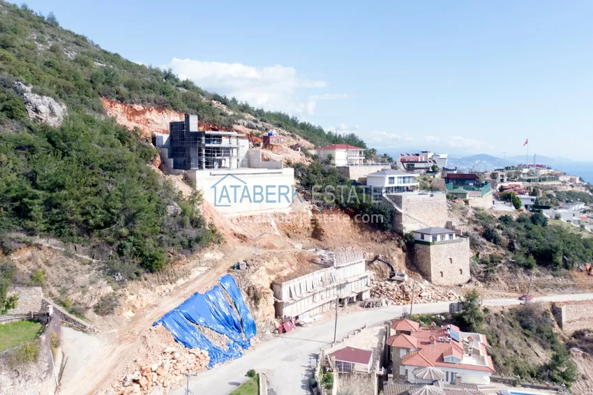 Exclusive project of private luxury villa in Alanya - Bektas 22 