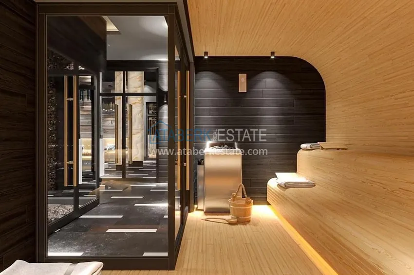 Investor apartment in Avsallar with installment payment in a complex under construction 21 