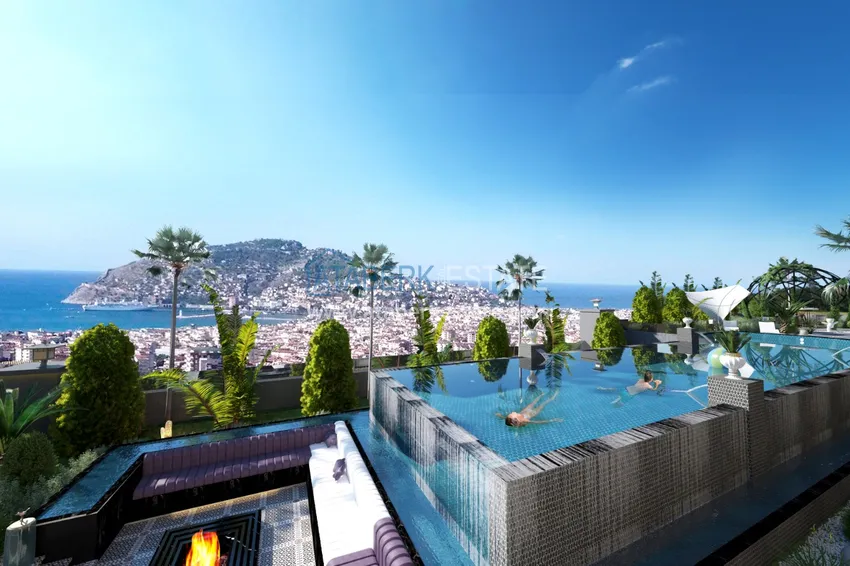 Exclusive project of private luxury villa in Alanya - Bektas 2 