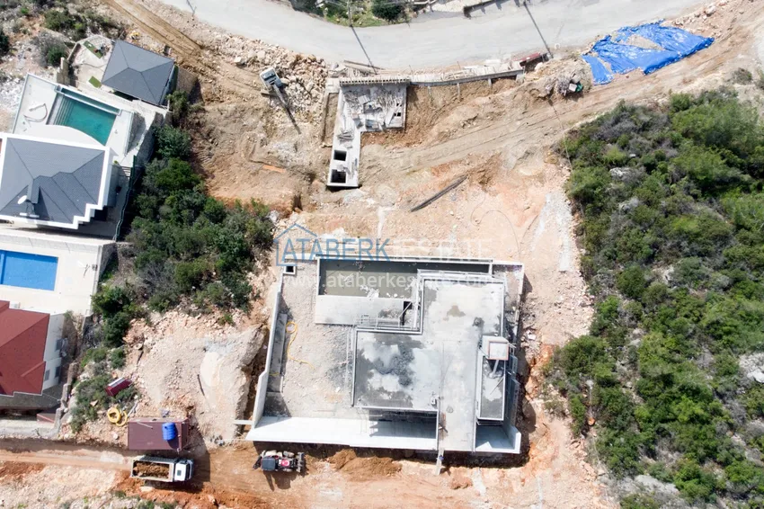 Exclusive project of private luxury villa in Alanya - Bektas 23 