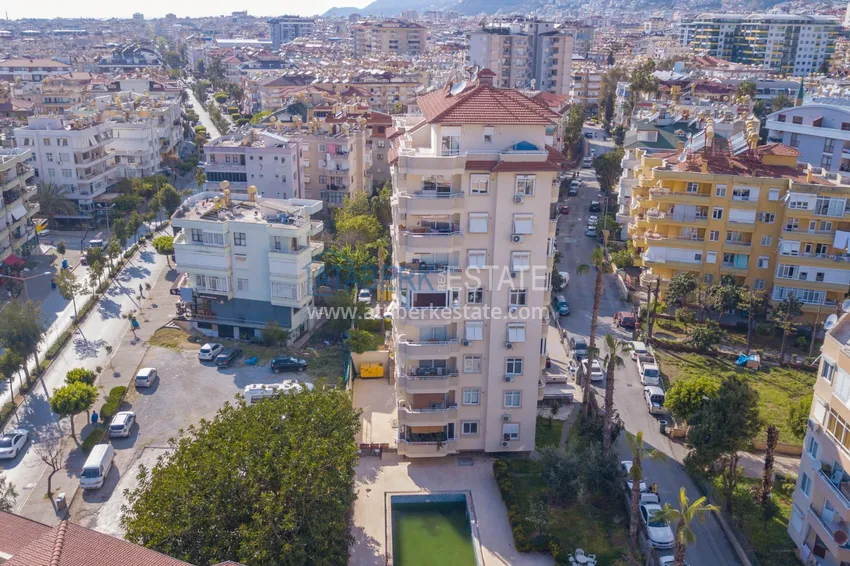 Four-room apartment in the center of Alanya in a modern residence 7 