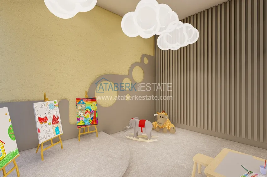Apartment in Avsallar from an investor in a complex at the final stage of construction 14 
