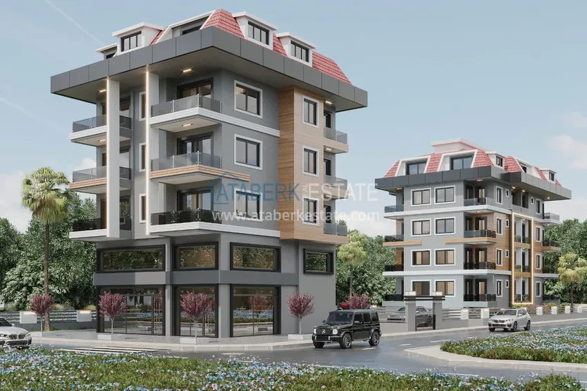 Apartments and penthouses from an investor in the Kestel area in a boutique complex under construction 16 