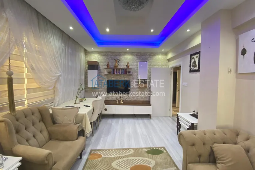 Purchase  Three-room apartment in the center of Alanya in a small residential complex 7 