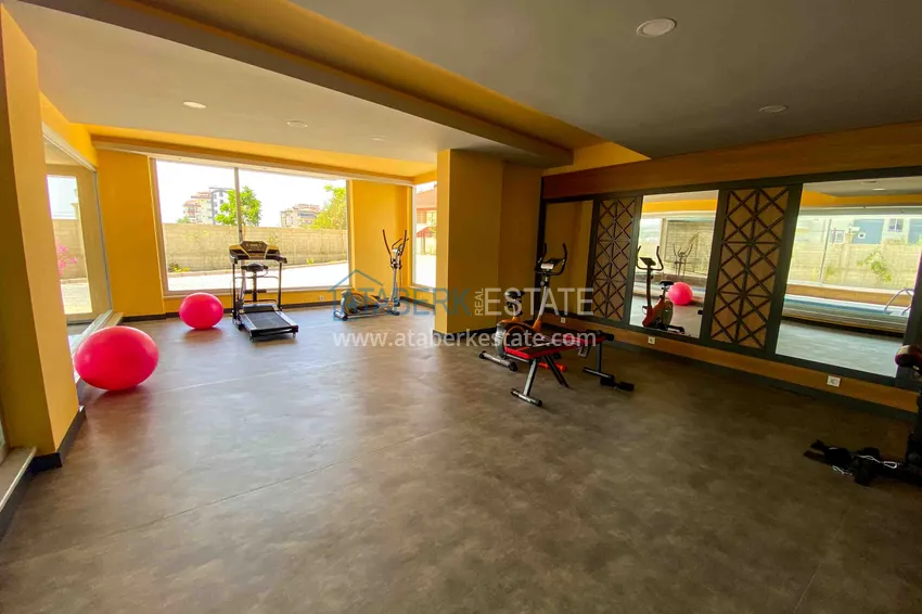 Furnished apartment for rent in Avsallar in a new modern complex 8