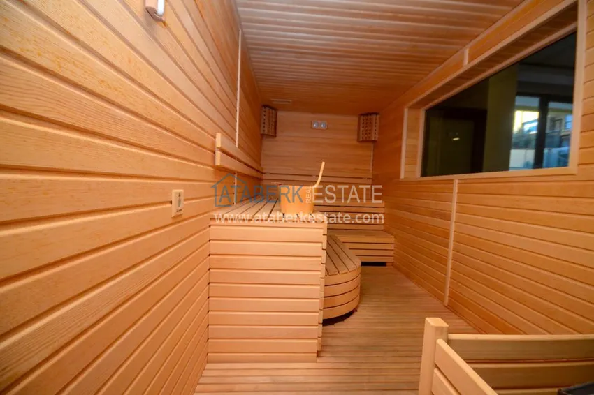 One-bedroom apartment for rent in the center of Alanya in a comfortable residential complex  10 