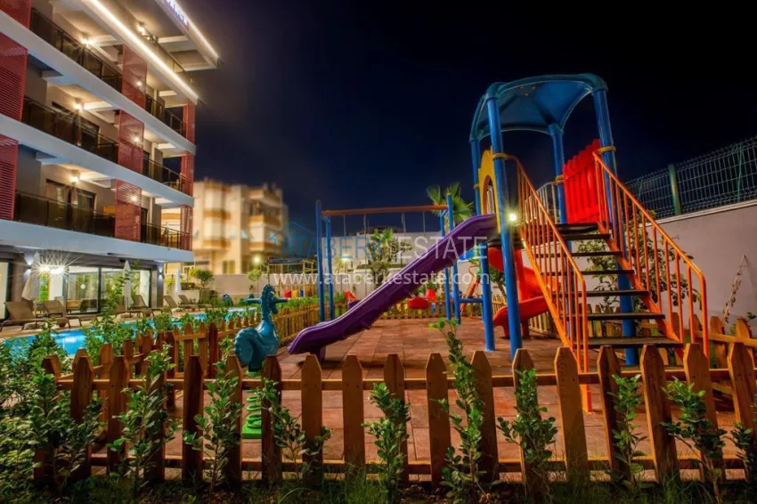 Rent an apartment in Alanya near Cleopatra Beach in a luxury complex 10 