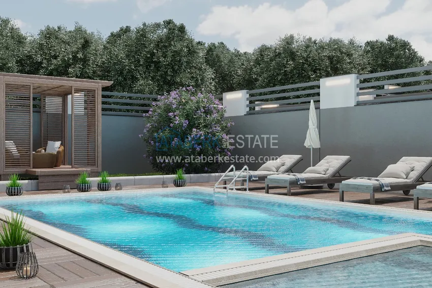 Apartments and penthouses from an investor in the Kestel area in a boutique complex under construction 18 