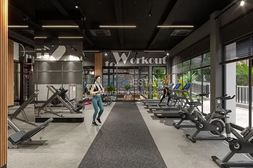 Investor apartment in Avsallar with installment payment in a complex under construction 25 