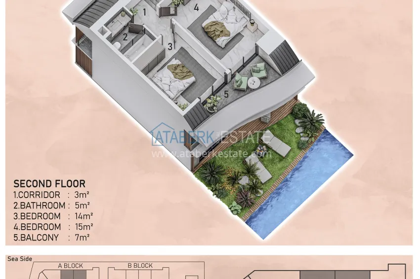 Buy cheap New luxury family complex in Avsallar district 8 