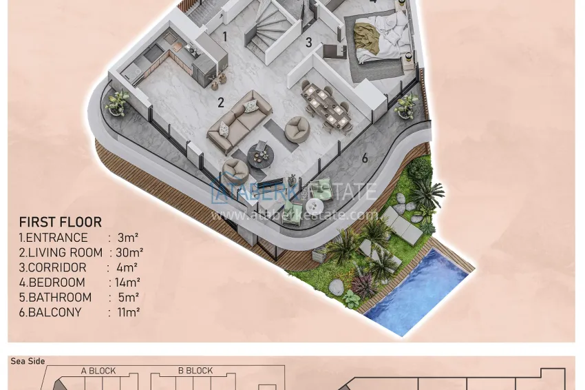Buy cheap New luxury family complex in Avsallar district 11 