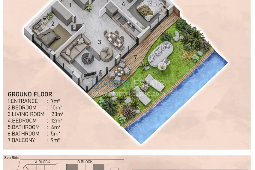 Buy cheap New luxury family complex in Avsallar district 14 