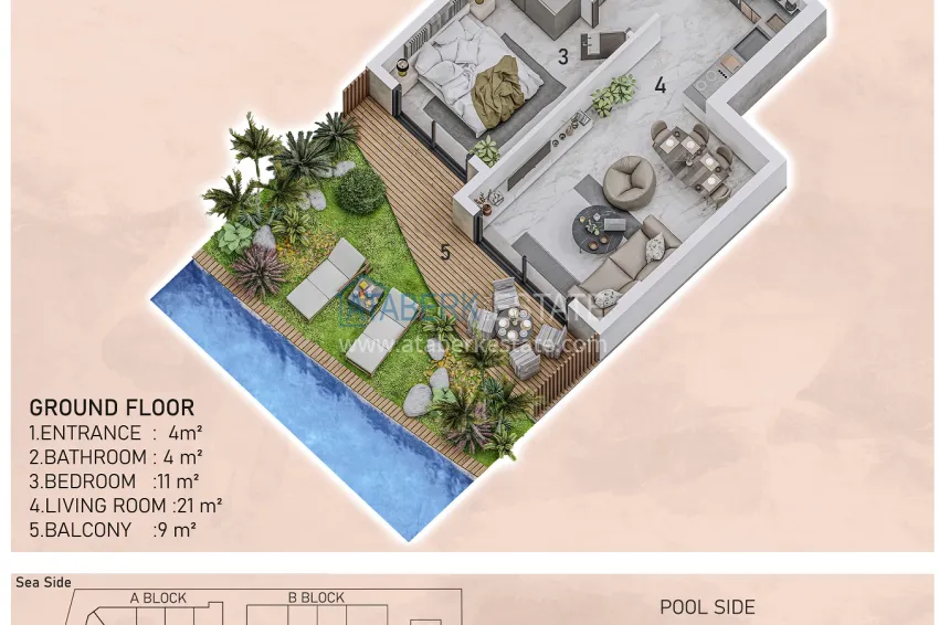 Buy cheap New luxury family complex in Avsallar district 17 