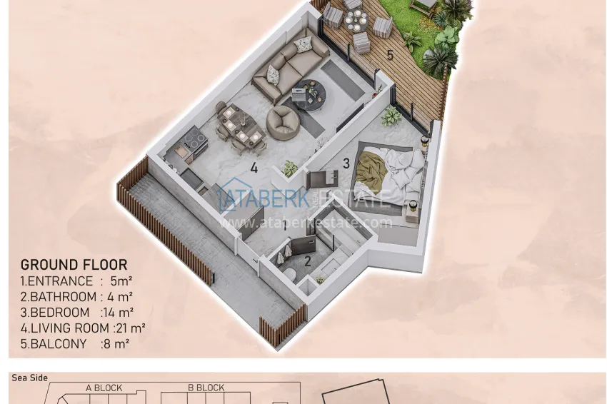 Buy cheap New luxury family complex in Avsallar district 21 