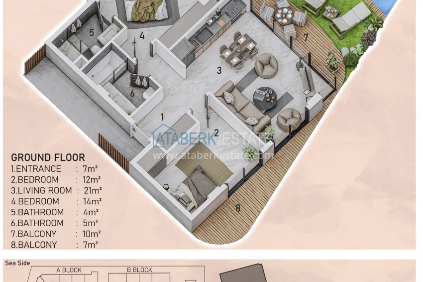 Buy cheap New luxury family complex in Avsallar district 22 