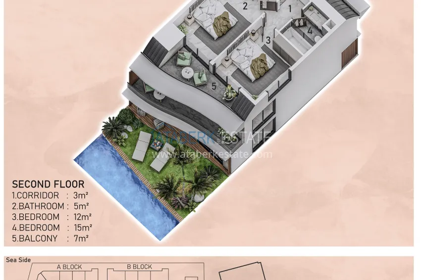 Buy cheap New luxury family complex in Avsallar district 24 