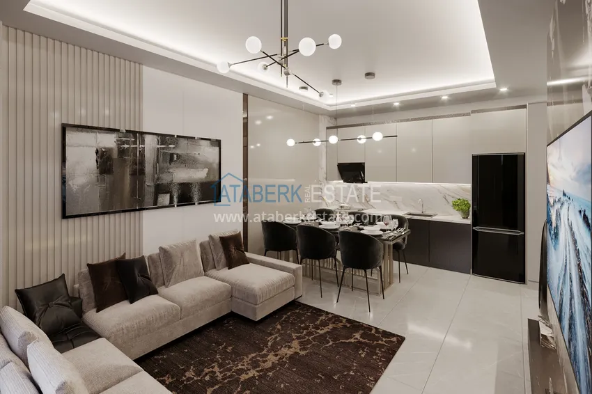 Purchase  Apartment and penthouse in Alanya - Tosmur district, from an investor in a complex under construction 10 
