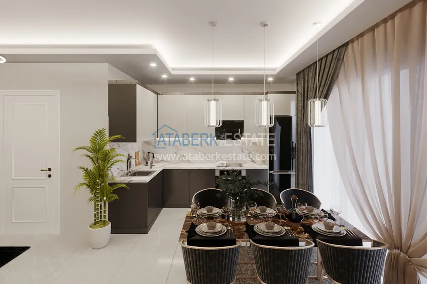 Purchase  Apartment and penthouse in Alanya - Tosmur district, from an investor in a complex under construction 24 