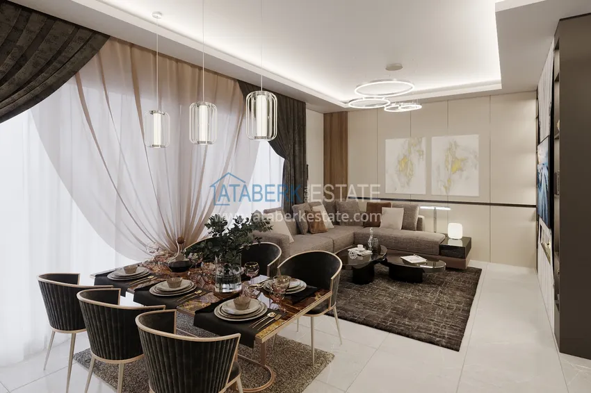 Purchase  Apartment and penthouse in Alanya - Tosmur district, from an investor in a complex under construction 27 