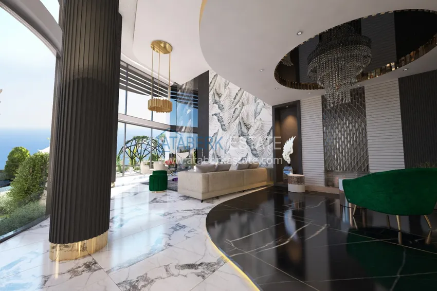 Purchase  Exclusive project of private luxury villa in Alanya - Bektas 2 