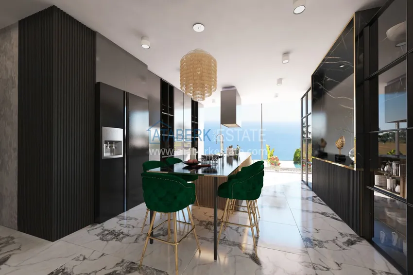 Purchase  Exclusive project of private luxury villa in Alanya - Bektas 5 