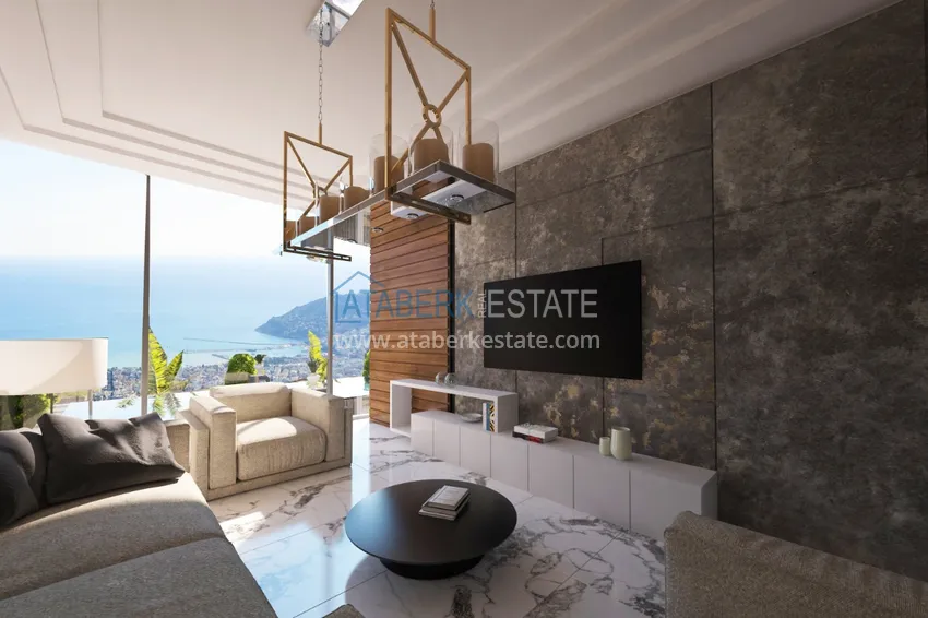 Purchase  Exclusive project of private luxury villa in Alanya - Bektas 6 