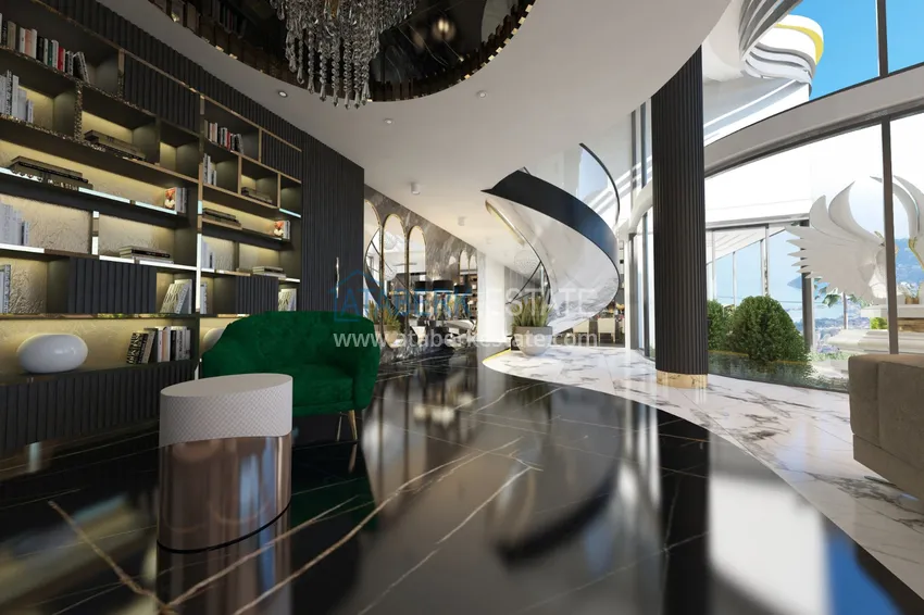 Purchase  Exclusive project of private luxury villa in Alanya - Bektas 9 