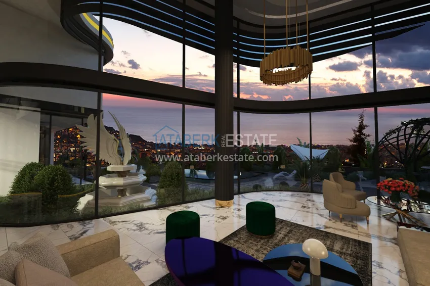 Purchase  Exclusive project of private luxury villa in Alanya - Bektas 10 