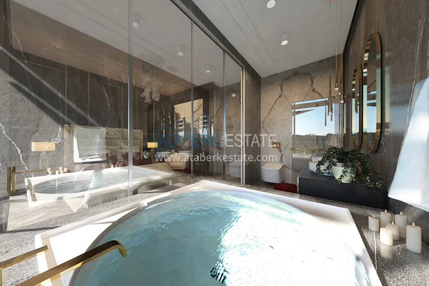 Purchase  Exclusive project of private luxury villa in Alanya - Bektas 15 