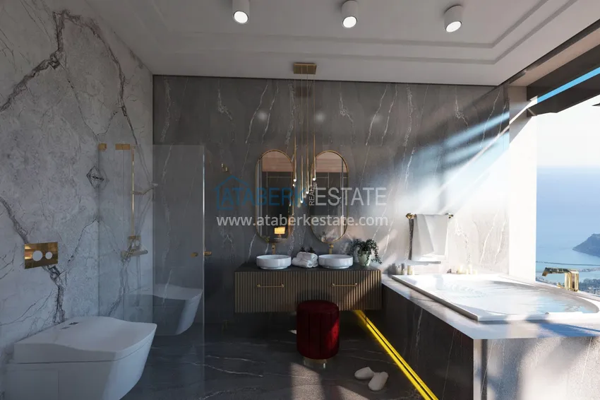 Purchase  Exclusive project of private luxury villa in Alanya - Bektas 16 