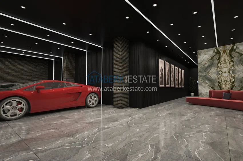 Purchase  Exclusive project of private luxury villa in Alanya - Bektas 17 