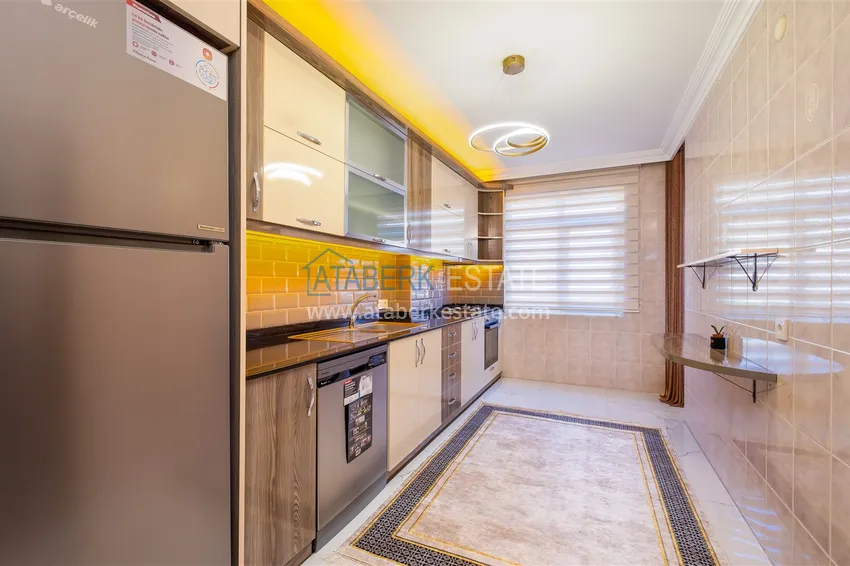 Purchase Four-room apartment in the center of Alanya in a modern residence 11 