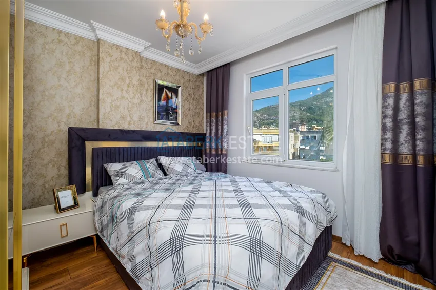 Purchase Four-room apartment in the center of Alanya in a modern residence 12 