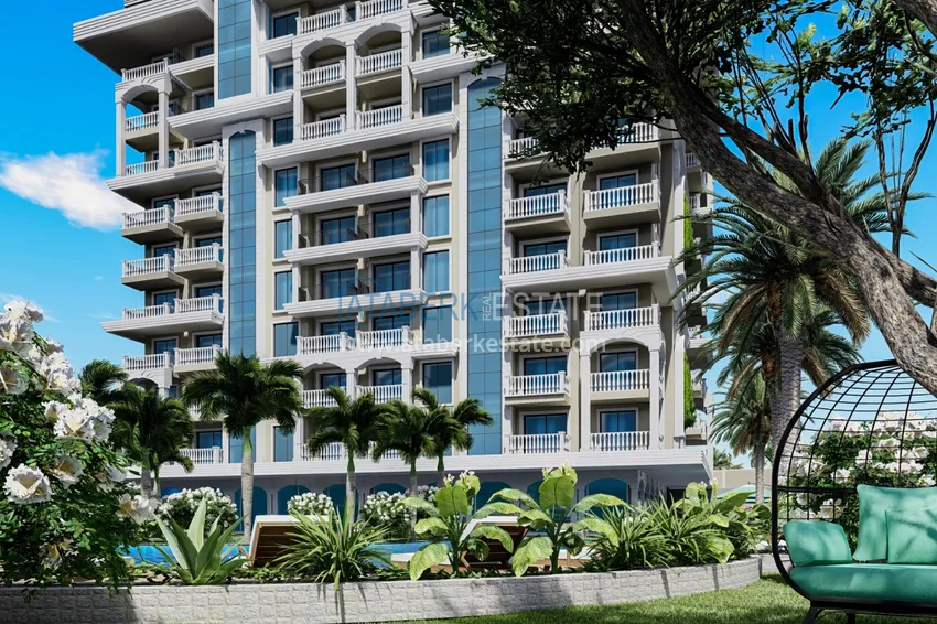 Apartment in the Avsallar area from an investor in a complex under construction 10 