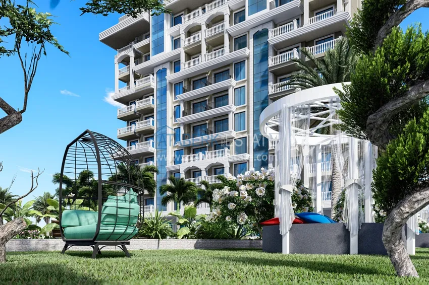 Apartment in the Avsallar area from an investor in a complex under construction 11 