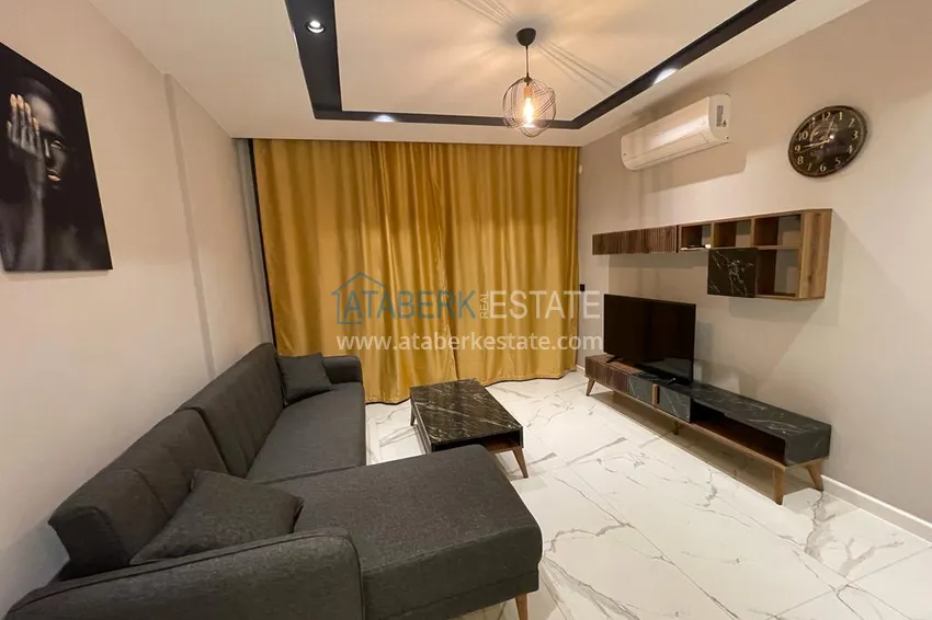 Purchase  A one-bedroom apartment is for long-term rent in the center of Alanya. Maximum 3 people 12 