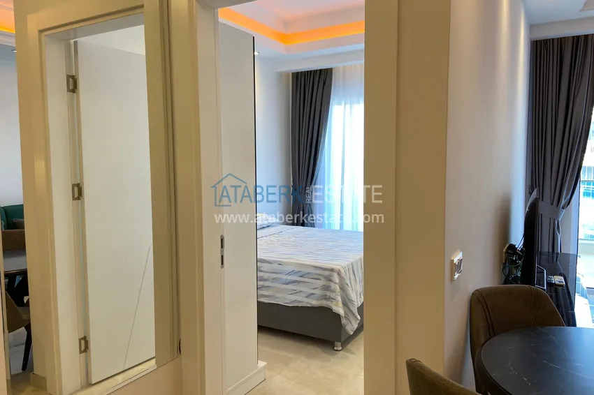 Purchase  Two-room apartment for rent in the center of Mahmutlar district 1 
