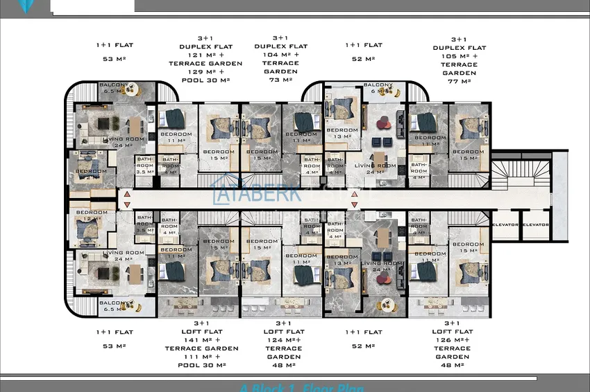Buy cheap New residential complex in Oba district, Alanya. Apartments from the developer  4 