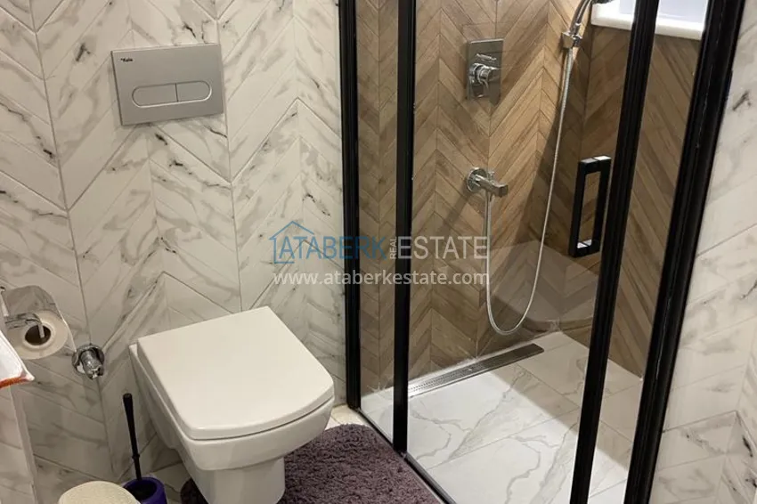 Purchase  A one-bedroom apartment is for long-term rent in the center of Alanya. Maximum 3 people 25 