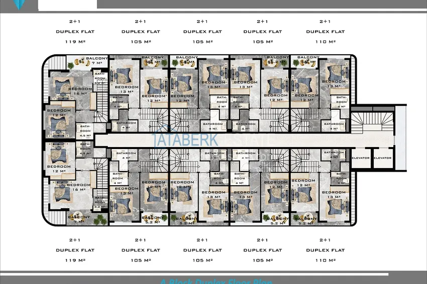 Buy cheap New residential complex in Oba district, Alanya. Apartments from the developer  7 