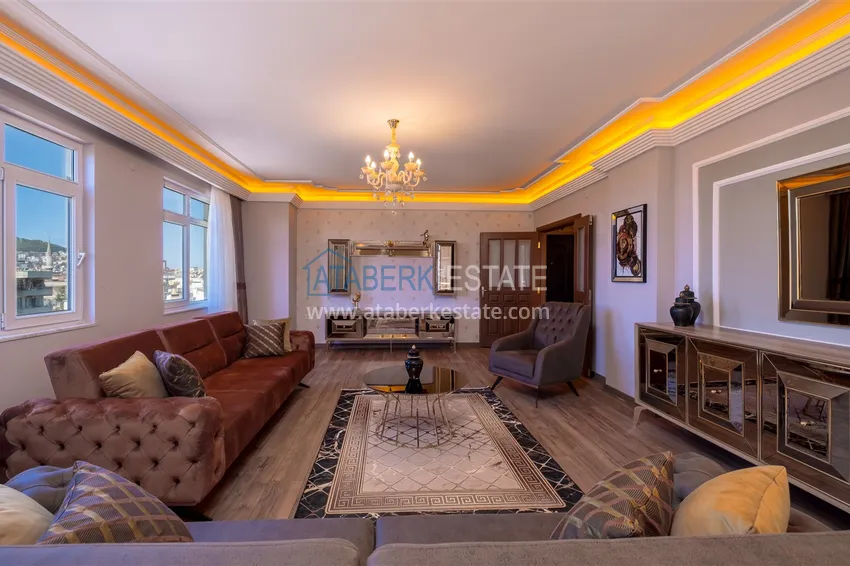 Purchase Four-room apartment in the center of Alanya in a modern residence 5 