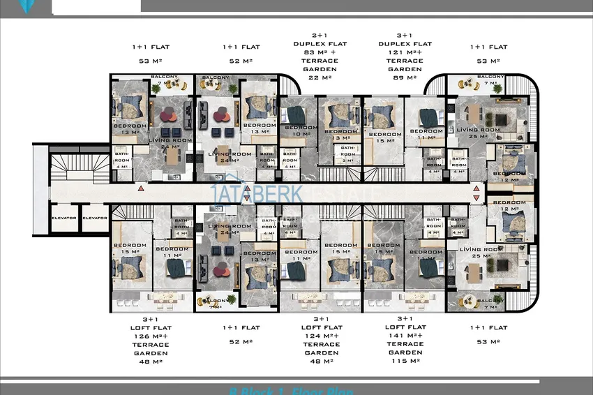 Buy cheap New residential complex in Oba district, Alanya. Apartments from the developer  8 
