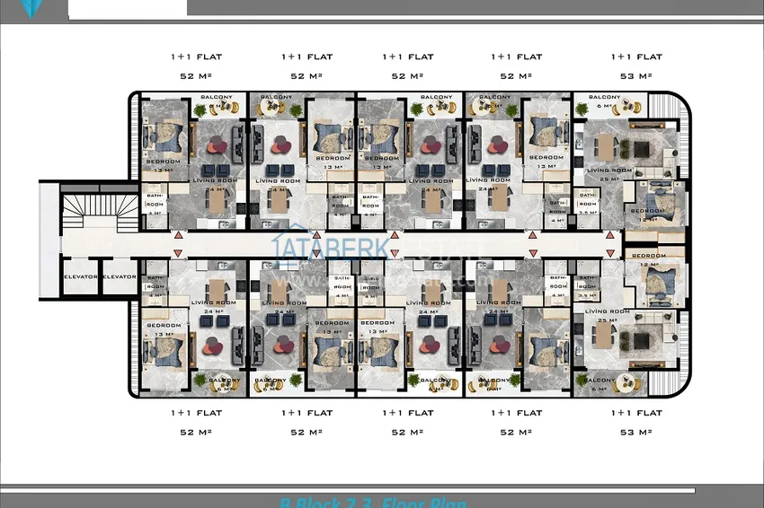 Buy cheap New residential complex in Oba district, Alanya. Apartments from the developer  9 