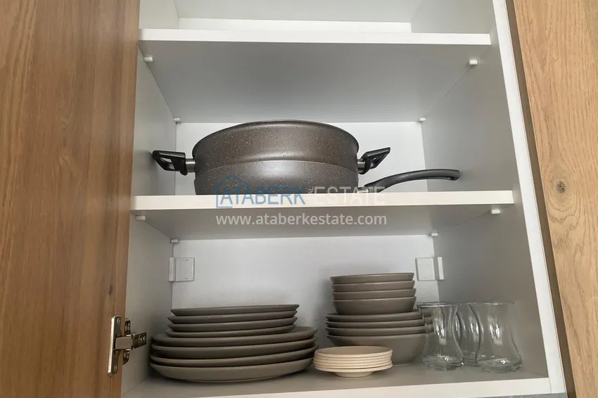 Purchase  Apartment for rent in Antalya Kepez district with new furniture and household appliances No. 82 10 